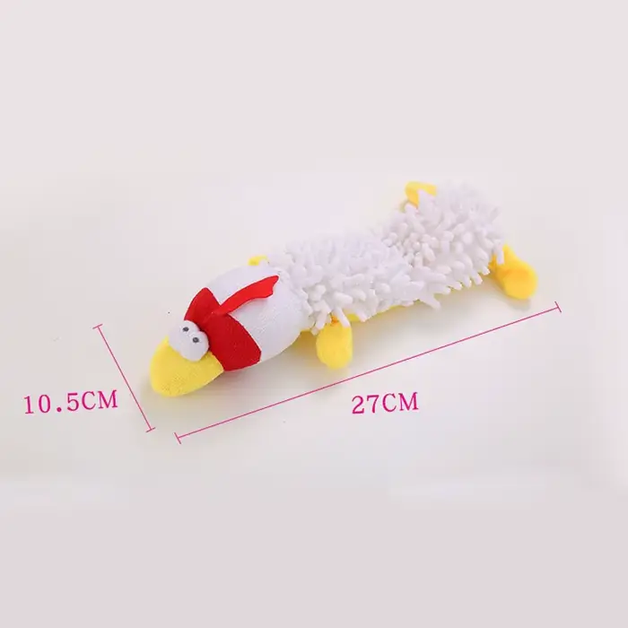 Jouet en peluche Durable pour chien de compagnie, en forme d'animal avec grinçant pour petits chiens