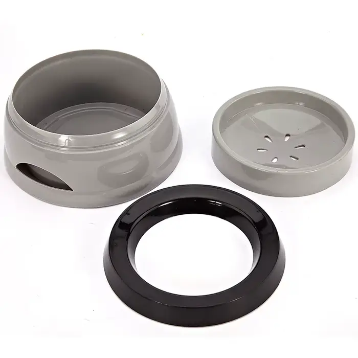 Bols flottants pour chiens de compagnie, bouche non mouillante, bol pour chat, sans déversement, distributeur d'eau potable, bol Portable en plastique pour chien, accessoires de Support