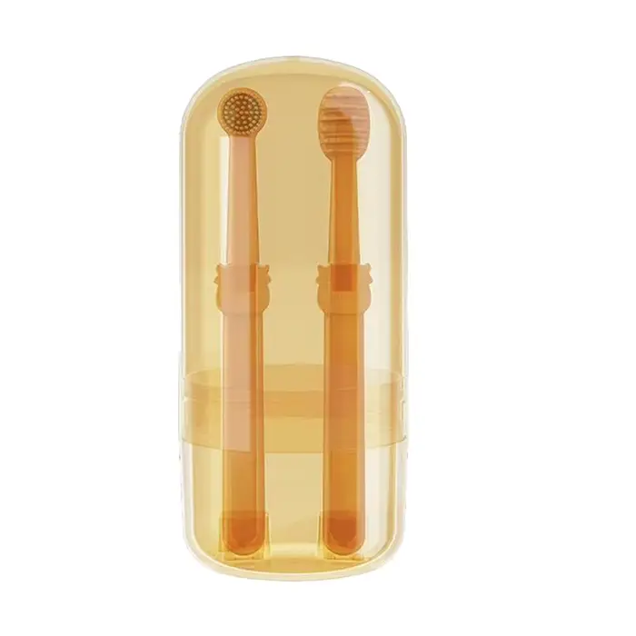 Brosse à dents en silicone souple pour chiens et chats, kit de soins bucco-dentaires pour chiots, de