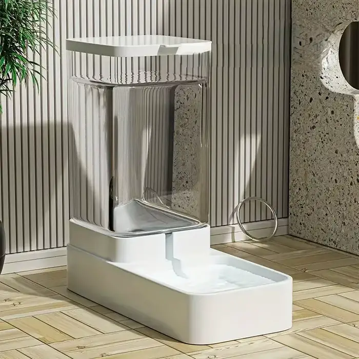 Distributeur automatique d'eau pour chien, ensemble de distributeur d'eau et d'eau pour chien à grav