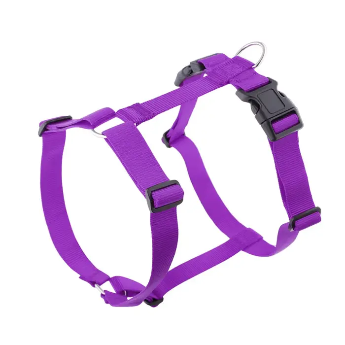 Harnais pour chien réglable en forme de H, respirant, durable, doux, léger, résistant aux explosions