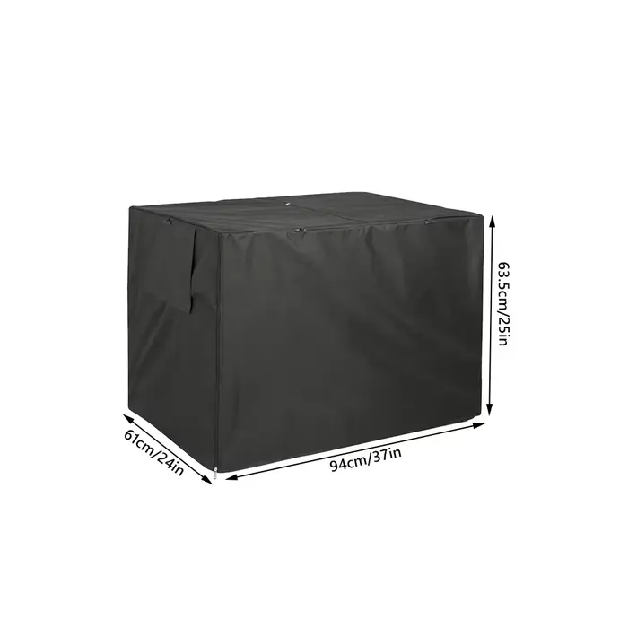 Couverture de caisse pour chien en plein air, imperméable, anti-poussière, coupe-vent, couverture un