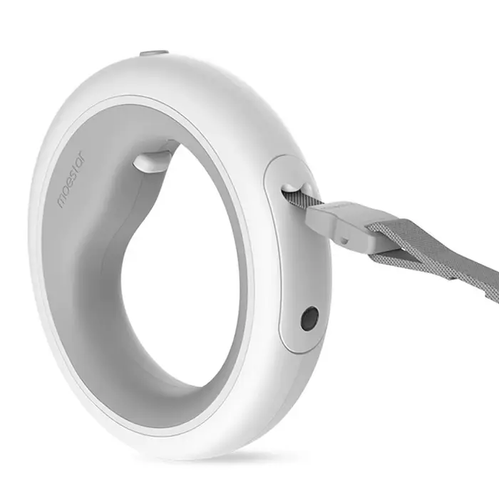 Laisse pour animaux de compagnie avec lumière, rétractable automatique de 2,6 mètres, pour la marche