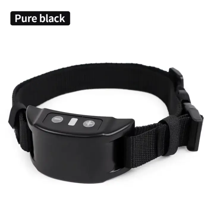 Collier anti-aboiement électrique pour animaux de compagnie, rechargeable par USB, collier de dressa