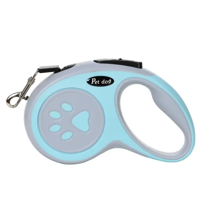Laisse rétractable pour chien 3M/5M, laisse de promenade pour animaux de compagnie, verrouillage à u