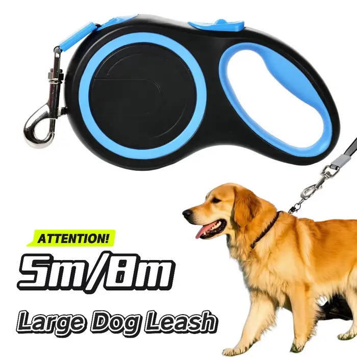 Laisse rétractable pour animaux de compagnie