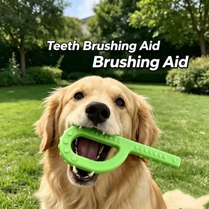 Outil d'aide au brossage pour chien