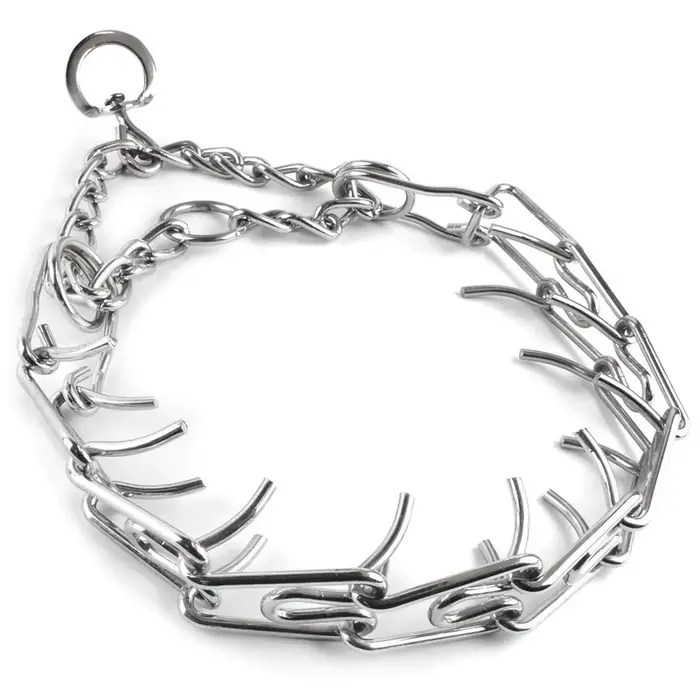JOPet-Collier d'Entraînement Réglable pour Chien, Accessoire Professionnel en Acier D.lique, 45/50/5
