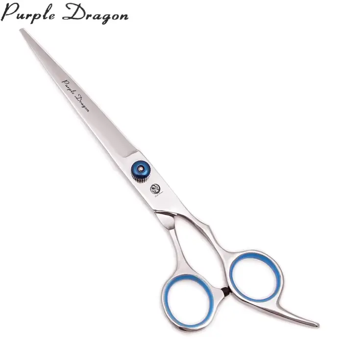 Purple Dragon-Ciseaux de toilettage pour chiens, cisailles droites, cisailles amincissantes, cisaill