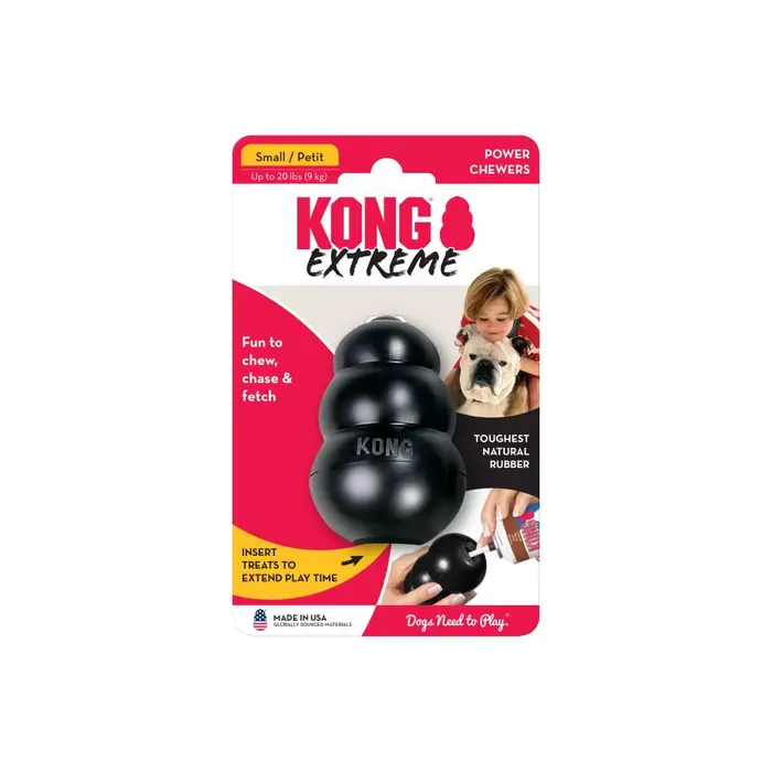 KONG-Jouet à mâcher pour chien de taille S, collection classique jusqu'à 20 artérielle (9kg)