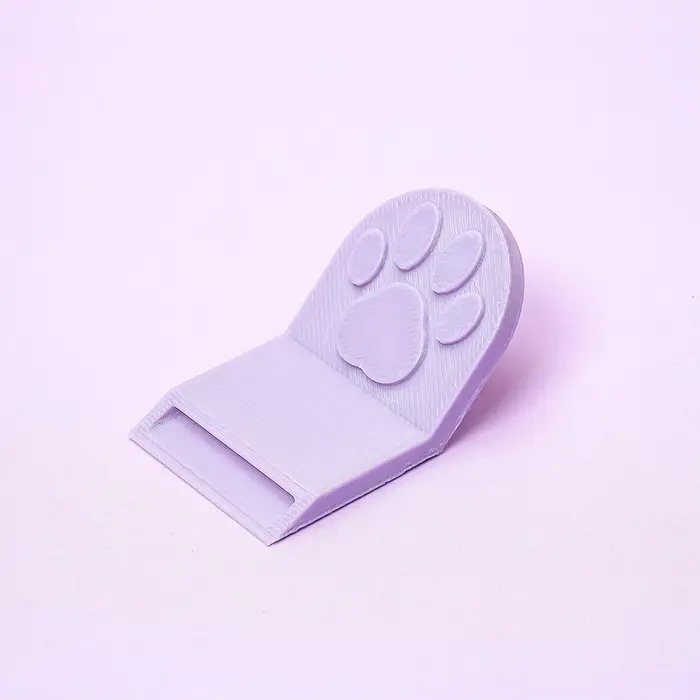 Ouvre-boîte pour nourriture pour animaux de compagnie en forme de patte de chat imprimé en 3D, ouvre