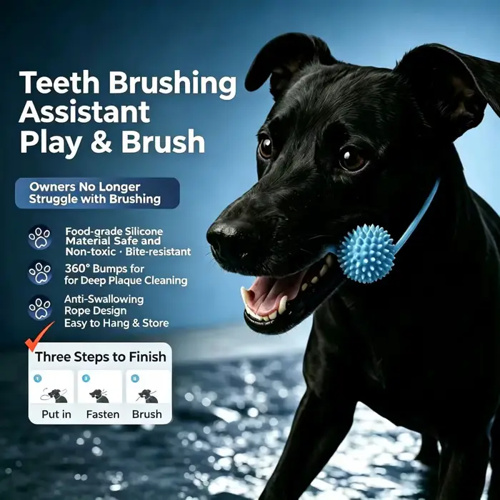 Brosse à dents pour chien pour un brossage facile