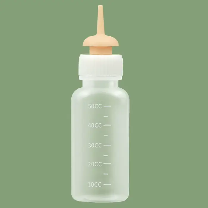 Tétine d'alimentation pour animaux de compagnie, mini-biberon en silicone pour chat, pour animaux no