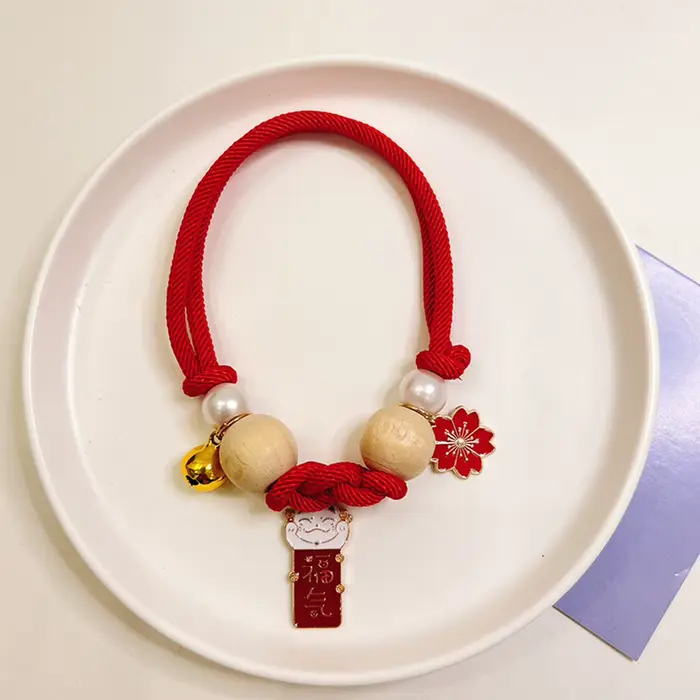Collier anti-pouces et poux en bois de canhre, collier répulsif naturel pour animaux de compagnie, p