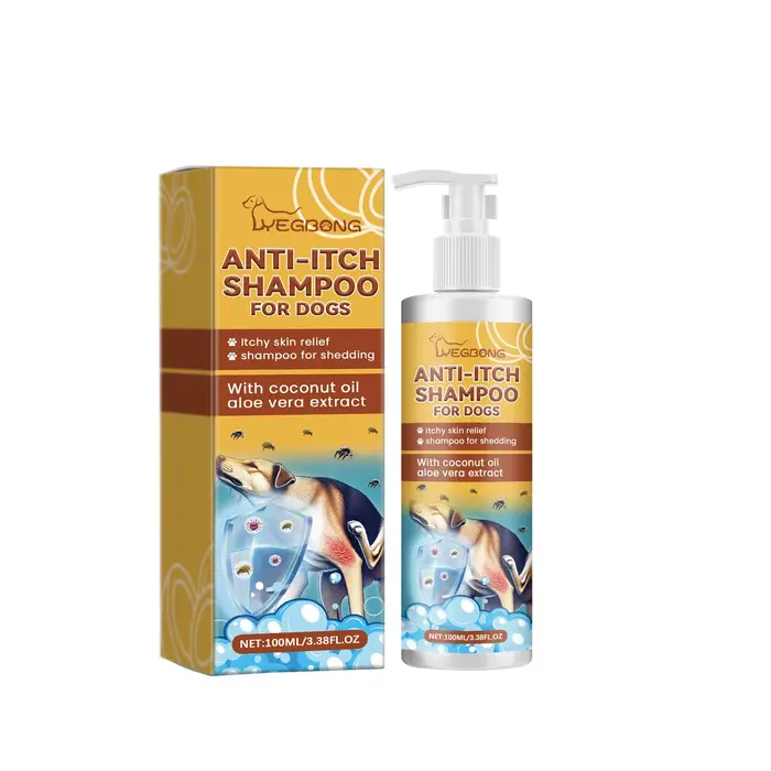Shampoing revitalisant pour chien, hydratant pour peaux sensibles, équilibré au PH, Anti-démangeaiso