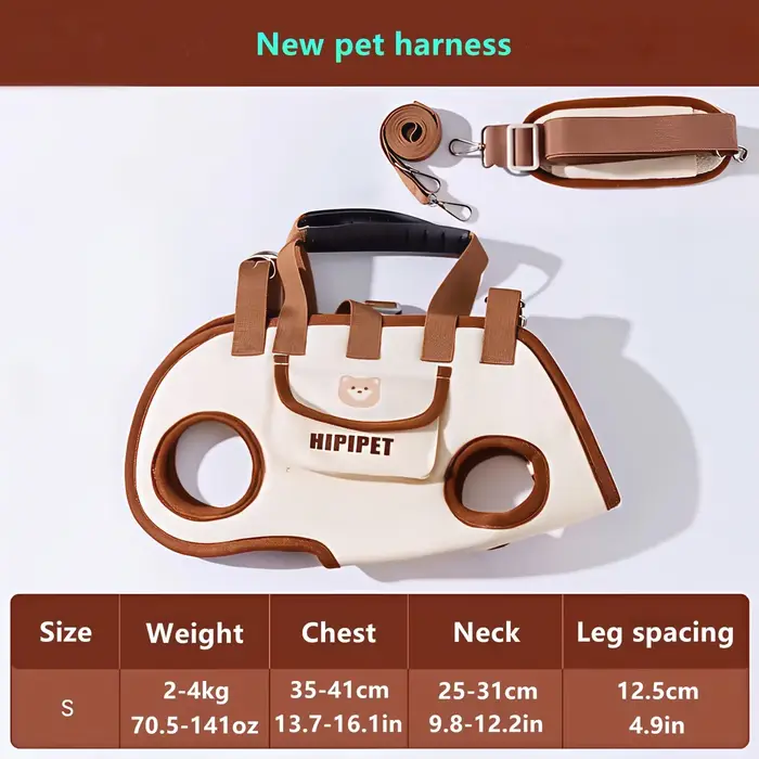 Sac de transport d'extérieur pour animaux de compagnie, petits chiens et chats de taille moyenne ave