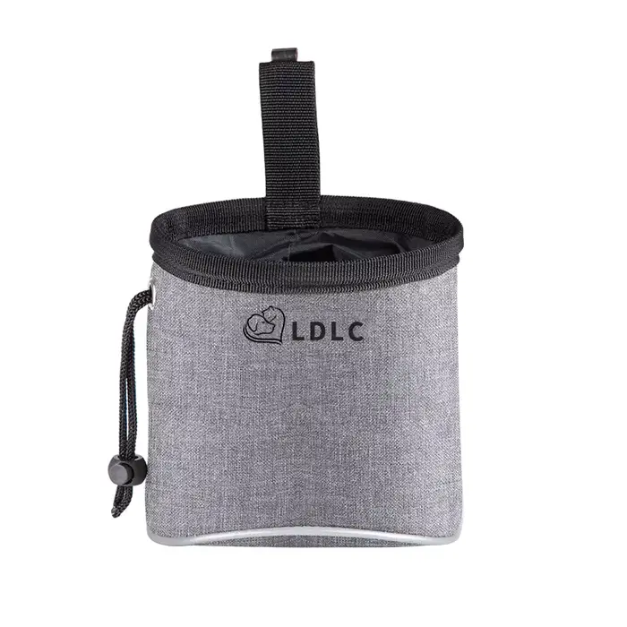 Sac de dressage pour chien avec distributeur intégré de sacs à déjections, idéal pour transporter fa