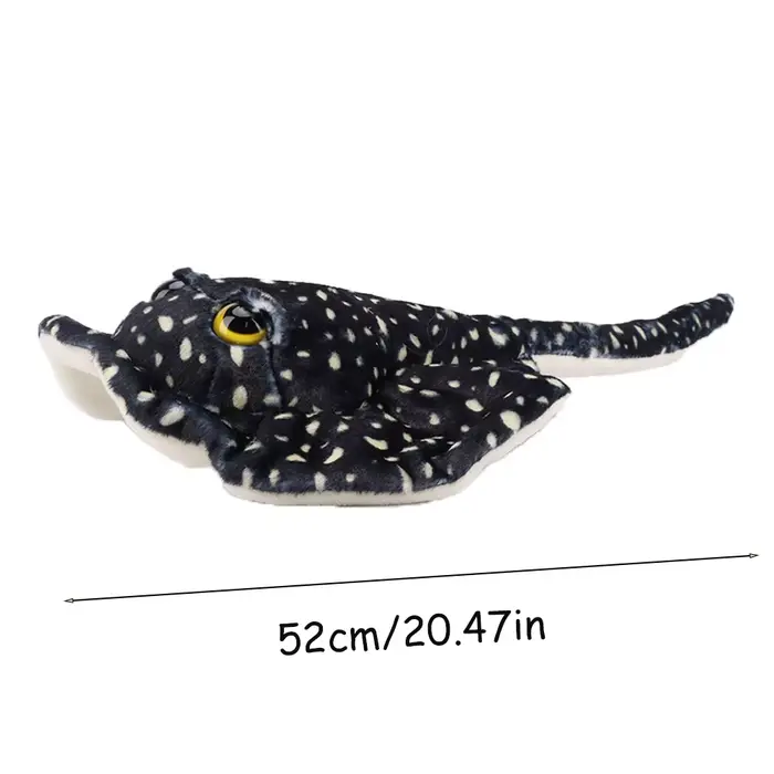 Jouets en peluche poulpe et rayon à pois, animaux en peluche de film, simulation de poisson, poupée 