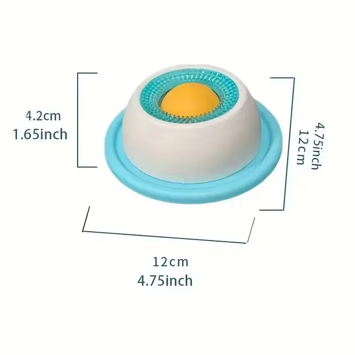 Jouet interactif pour animaux de compagnie : bol de distribution lente pour friandises, amusant, ant