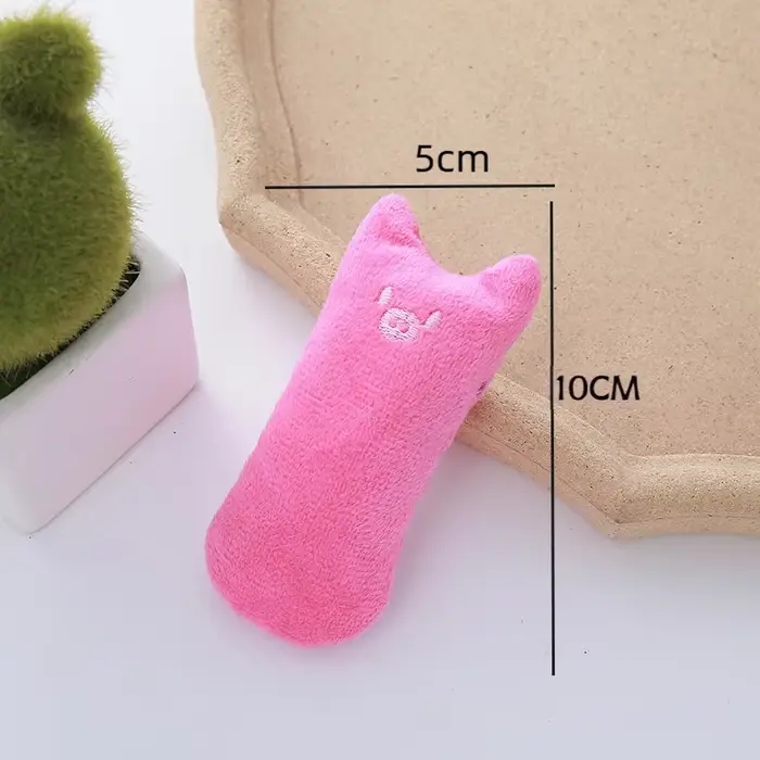 Jouet interactif en peluche à la catnip pour chats, amusant, vocal, pour la dentition, avec griffes,