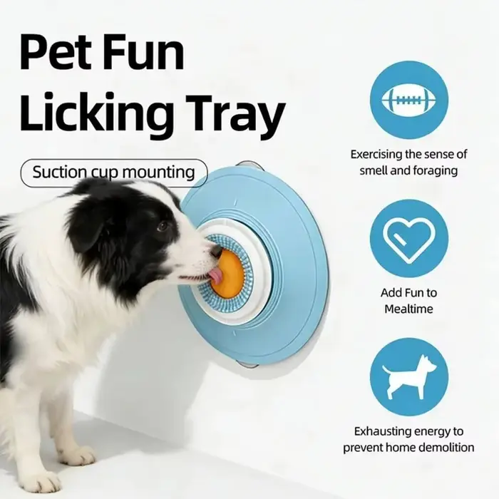 Jouets interactifs pour animaux de compagnie : Plateau de léchage