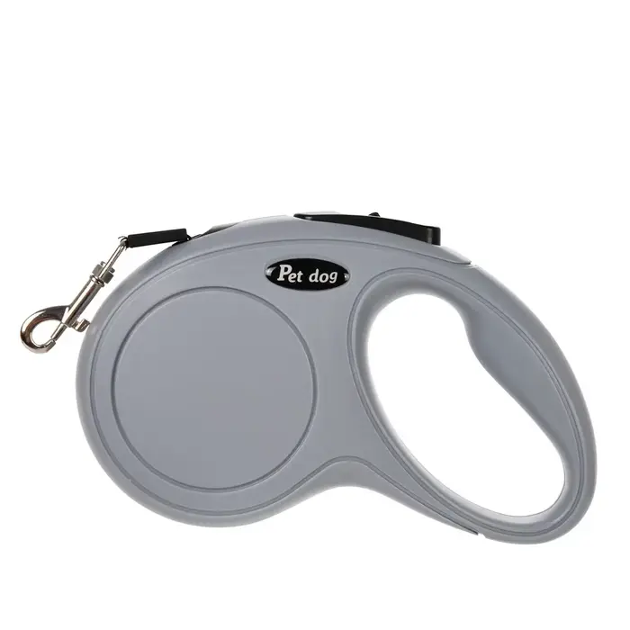 Laisse rétractable en Nylon solide pour chiots, 3m, 5m, pour petits et moyens chiens, chats, randonn