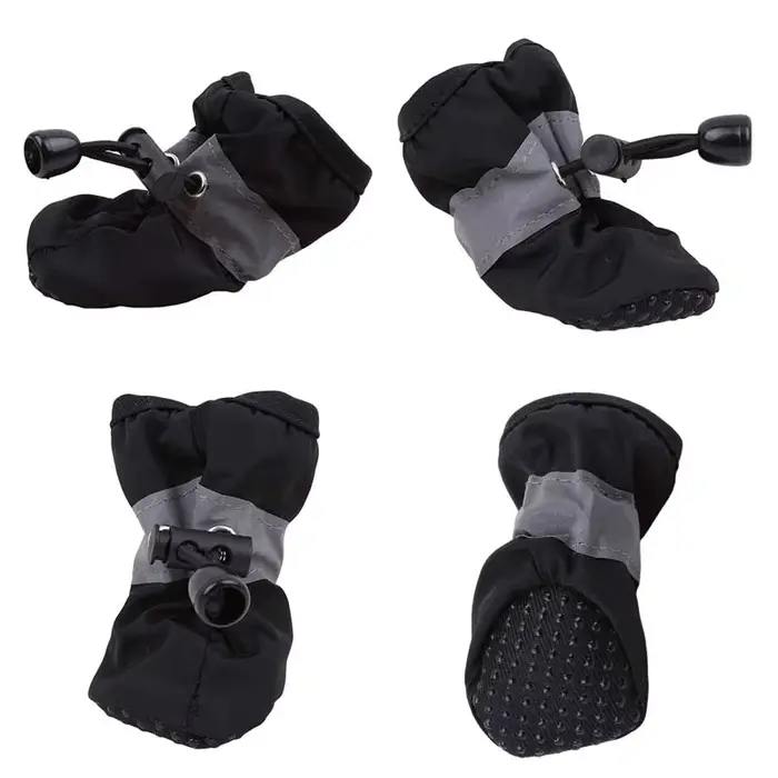 Chaussures imperméables pour animaux de compagnie, bottes de neige, bottes de pluie anti-alde, botte