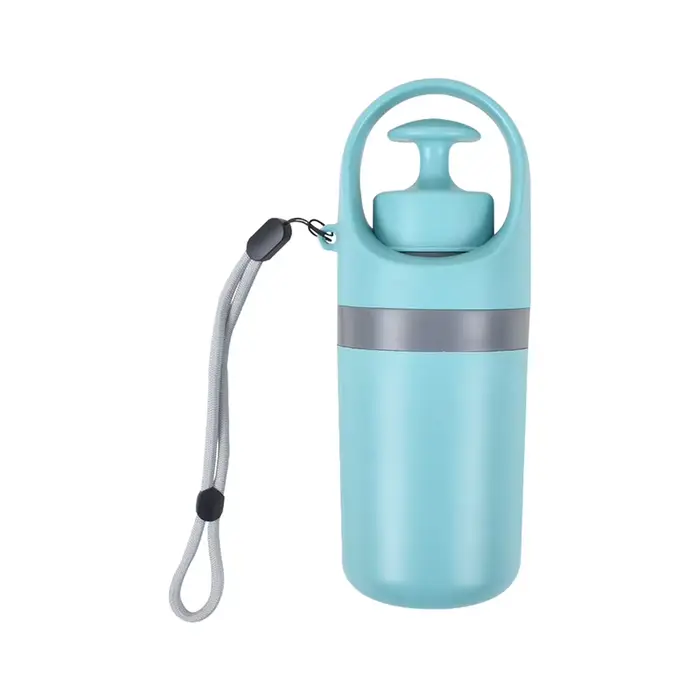 Pelle à excréments de chien Portable avec sac poubelle, pince à excréments d'extérieur pour animaux 
