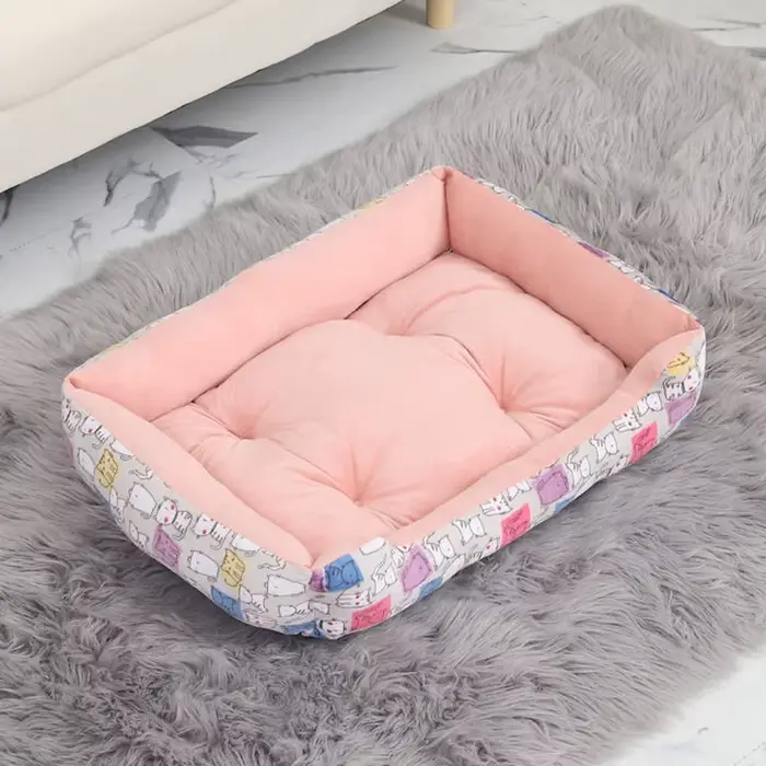 Maison chaude pour chien, nid doux, grands paniers de lit pour chien, niche d'automne et d'hiver pou