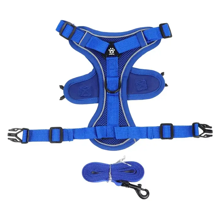 Ensemble harnais et laisse pour chien sans traction, gilet réglable pour animaux de compagnie, pour 