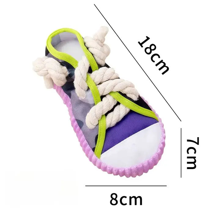 Jouet à grincement pour chien, meulage des dents, pantoufles résistantes aux morsures, jouet à mâche
