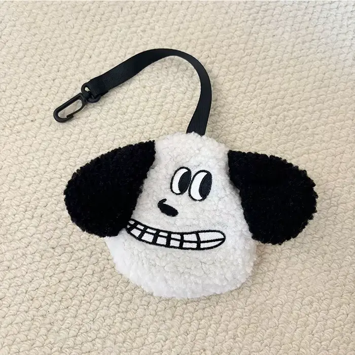 Distributeur de sacs poubelles en peluche pour chiot, support de merde de chien Portable d'extérieur