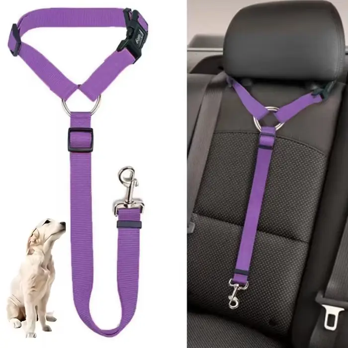 1 harnais de sécurité pour chien – Ceinture