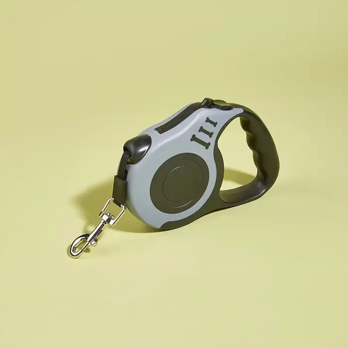 Laisse rétractable pour chien, corde de traction en nylon durable de 3 m, laisse automatique pour ch
