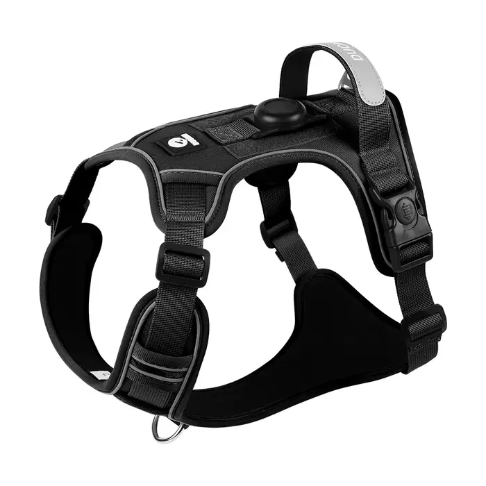 Harnais Anti-traction pour chiens de grande et moyenne taille, réfléchissant, Anti-évasion, sangle d