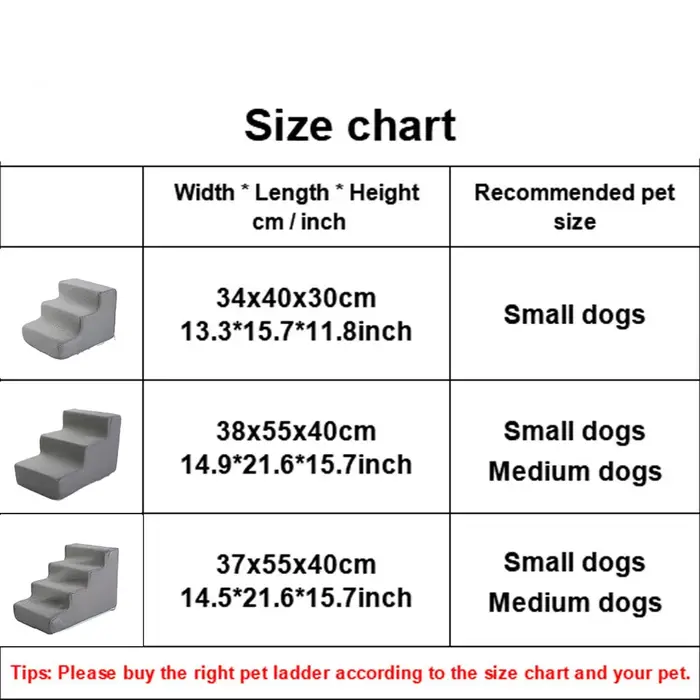 Escaliers pour animaux de compagnie jouets chat chien échelle 2 3 4 marches escaliers pour chiens ch
