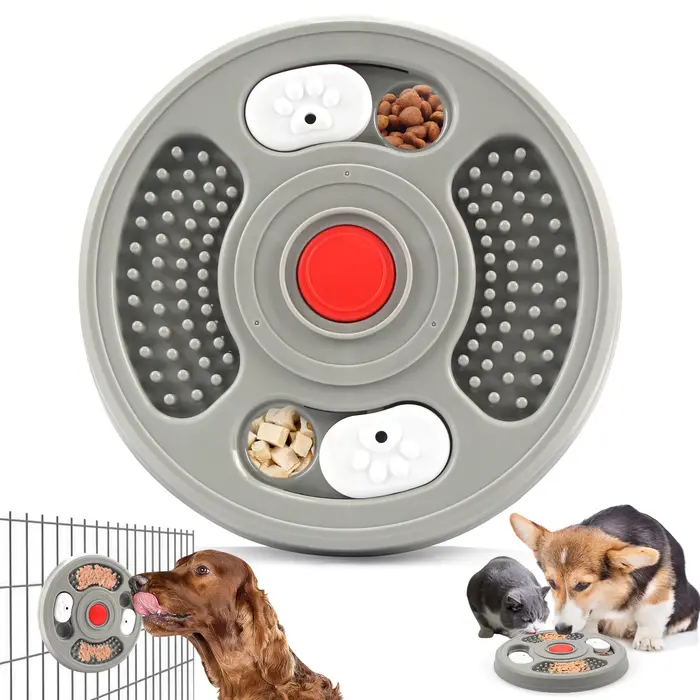 Bol pour chien, bol pour animaux de compagnie, bol de nourriture lente pour chats, un nouveau type d