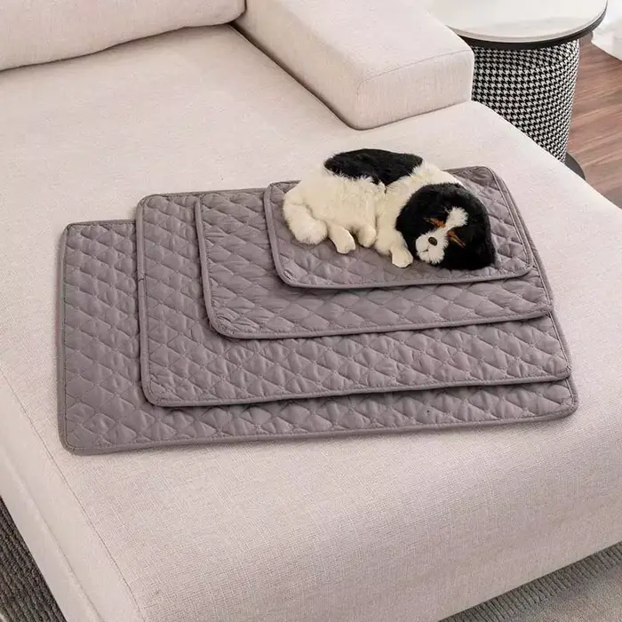Polymères de lit réutilisables pour animaux de compagnie, housse de couche pour chien, housse de can