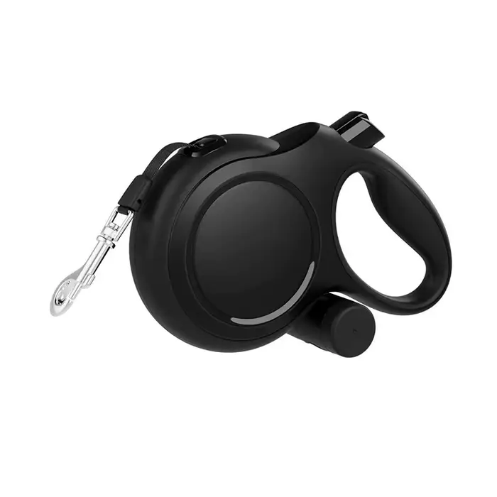 Laisse Rétractable 5m 8m 50kg pour Chien, Collier Roulette Réglable pour Petits et Grands Chiens, Ac