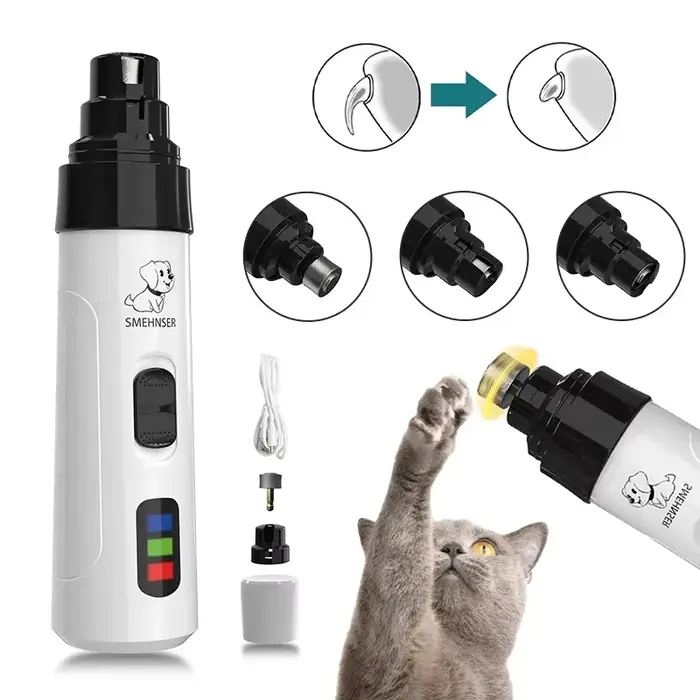 Broyeur à ongles électrique pour chien, coupe-ongles pour chiot et chat, Gadget professionnel de toi