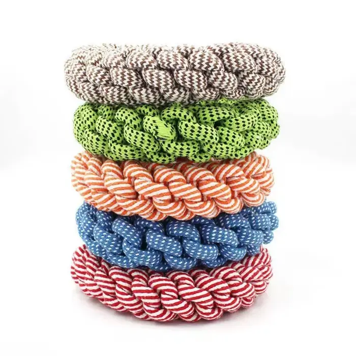 Jouets en corde pour chien de compagnie, jeu Durable résistant aux morsures à mâcher, jouets pour an