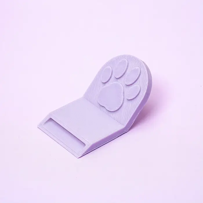 Ouvre-boîte pour nourriture pour animaux de compagnie en forme de patte de chat imprimé en 3D, ouvre