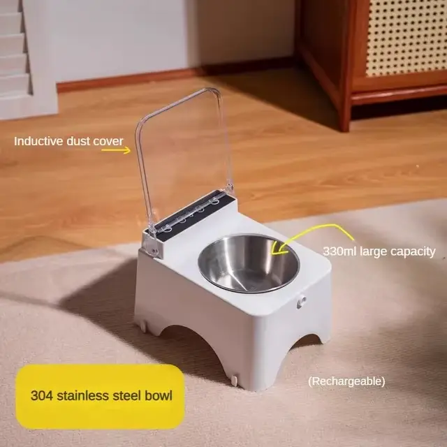 Bol intelligent pour chat mangeoire pour animaux de compagnie bol mangeoire pour chien chat capteur 