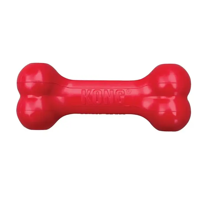 Jouet pour grand chien KONG - Extreme Goodie Bone, os en caoutchouc durable pour chiens qui mâchent 