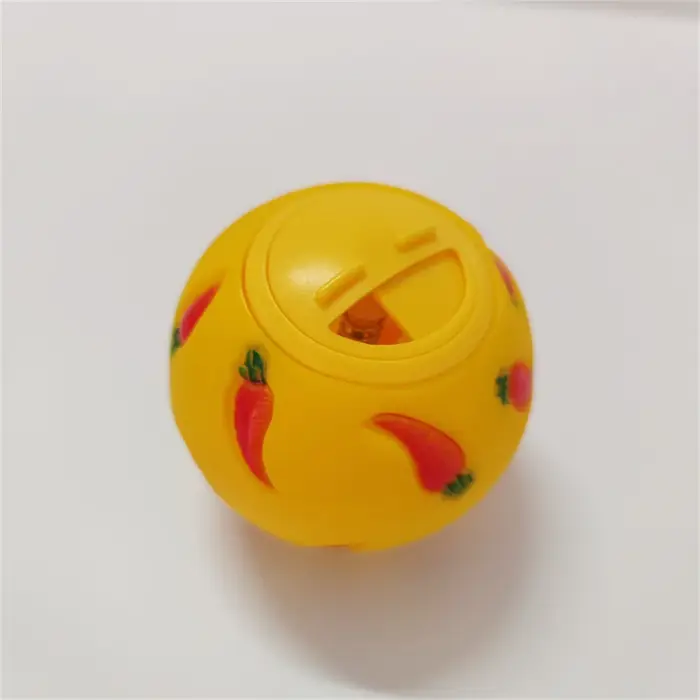 Balle interactive pour animaux de compagnie, jouet pour lapin, mangeoire lente, collation, cachette 