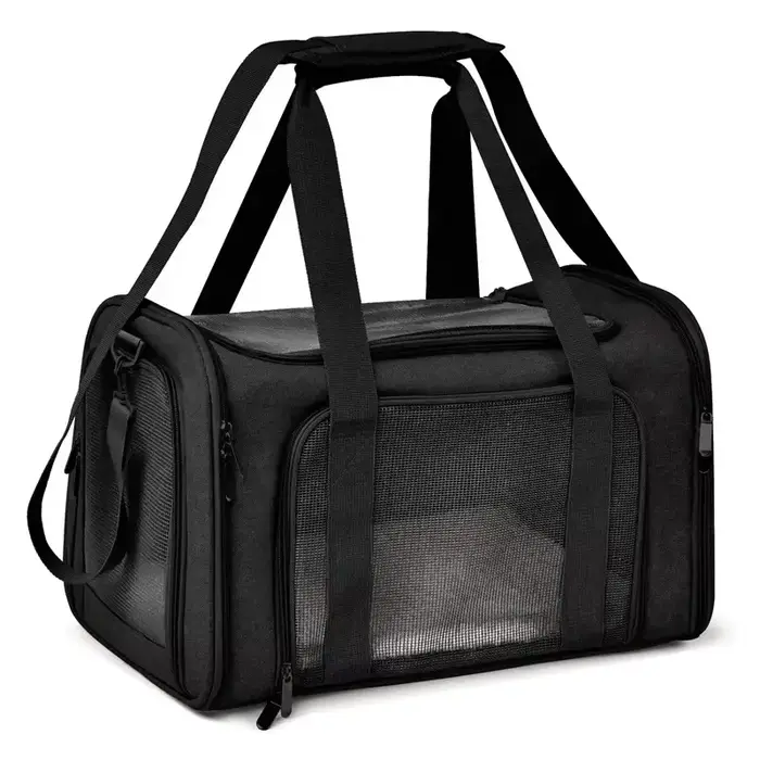Sac de transport pour animaux de compagnie, sac à dos ventilé sur le côté, sacs de transport pour ch