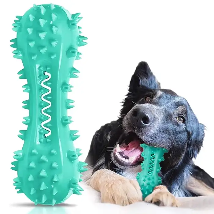 Jouets à mâcher durables pour chiens agressifs, jouets interactifs pour chiots, bâtonnets à mâcher résistants pour l'entraînement des chiots, brosse à dents sonore pour chiens