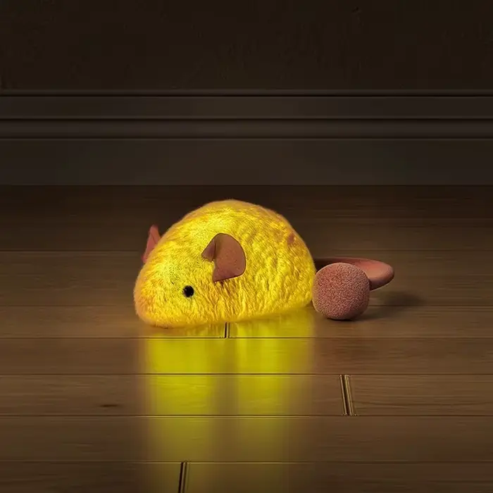 Nouveau souris interactive en peluche chat à mâcher jouets ennui interactif jouets en peluche chaton
