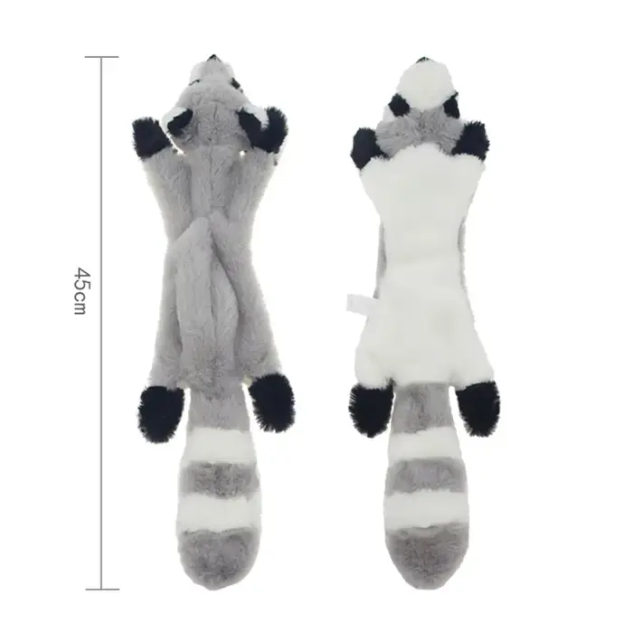 Jouet en peluche Durable pour chien, avec couineurs et froissé, jouet à mâcher grinçant, Animal simu