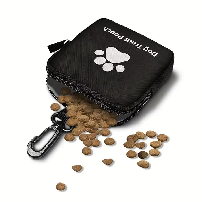 Sac à friandises portable pour chien, poche pour nourriture pour chien pour l'entraînement en extéri